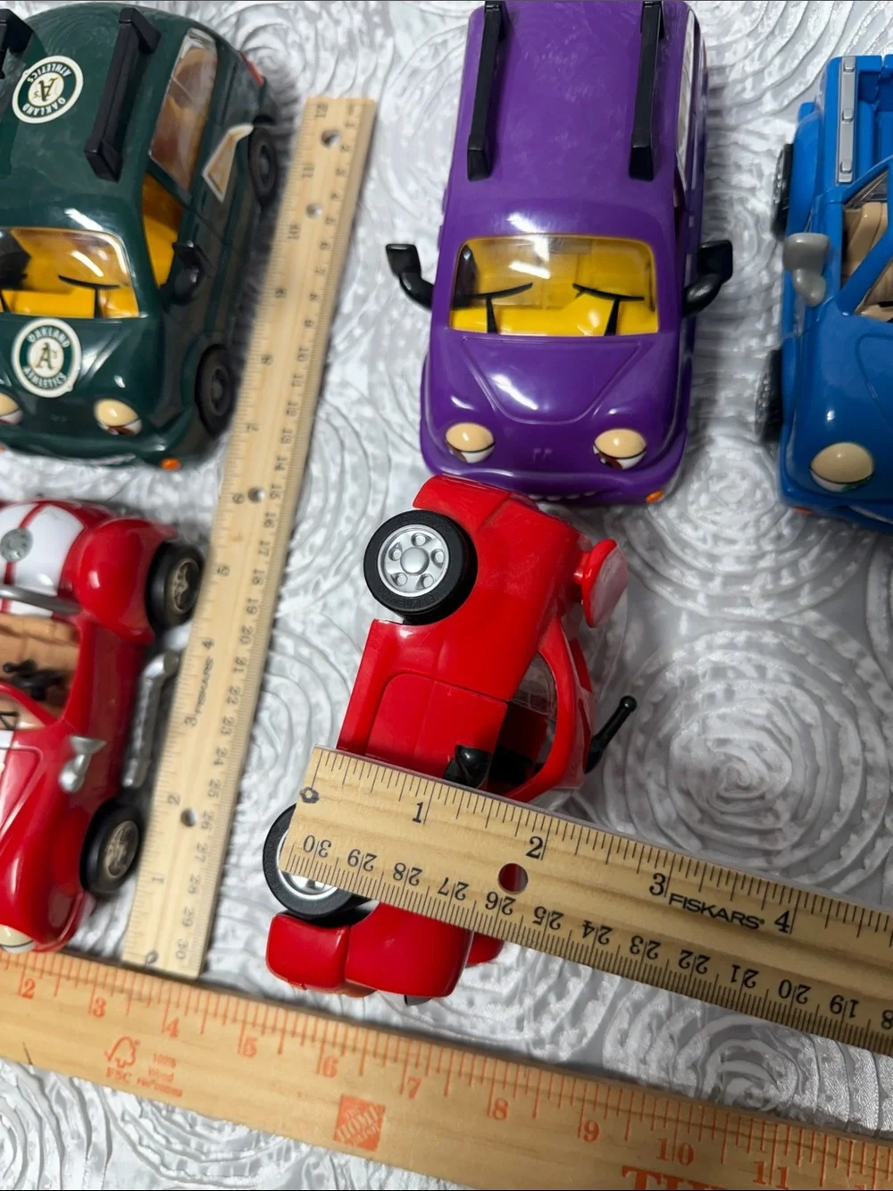 The Chevron Cars Toys (Riley Roadster,Tony Turbo,Pete Pick-Up,Victor E. Van 2)
